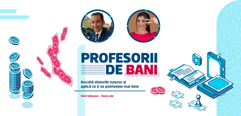 O discuție despre inteligență financiară cu profesorii Școlii de Bani